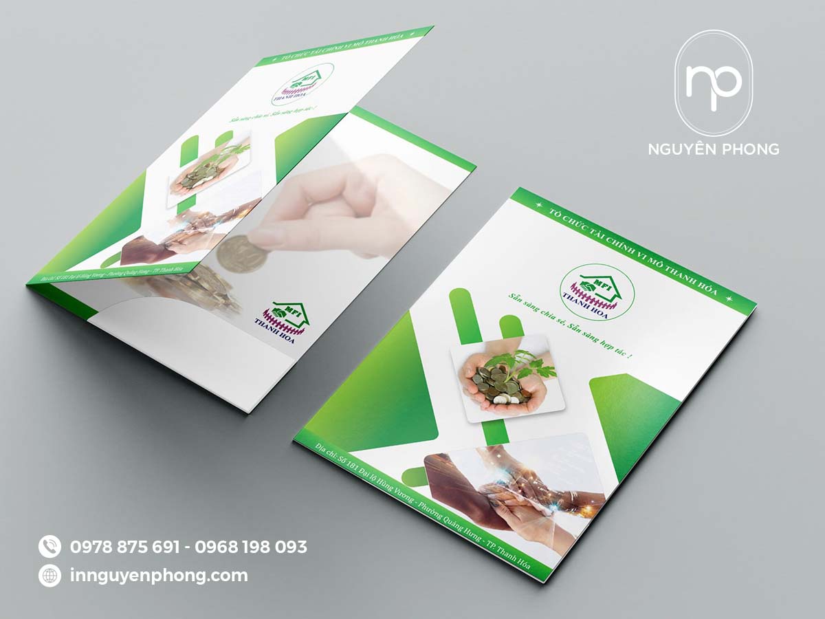 Mẫu kẹp file 2 mặt in đúng tiêu chuẩn